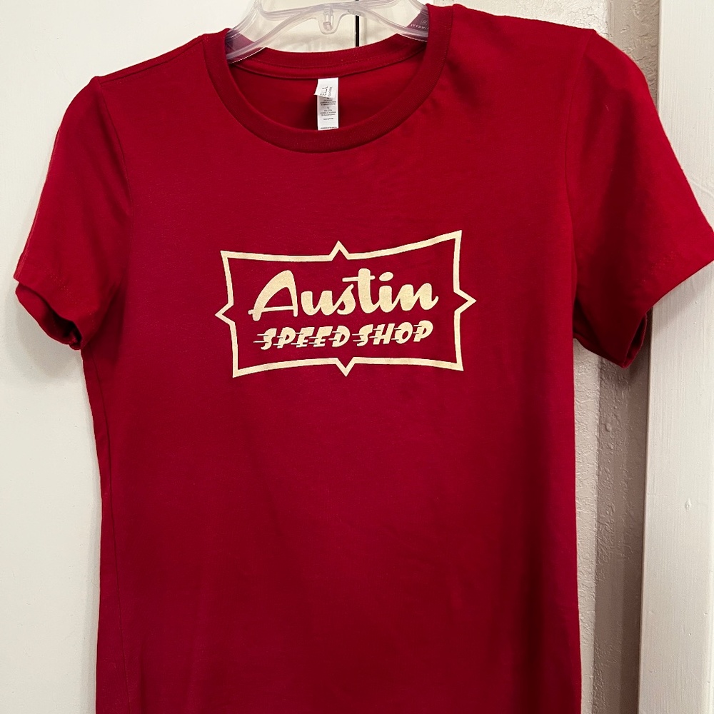 Authentic Austin Speed Shop Shirt -Women's